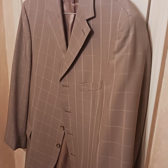 Earvin Magic Johnson Signature Men's Tan Blazer - Picture 6 of 12